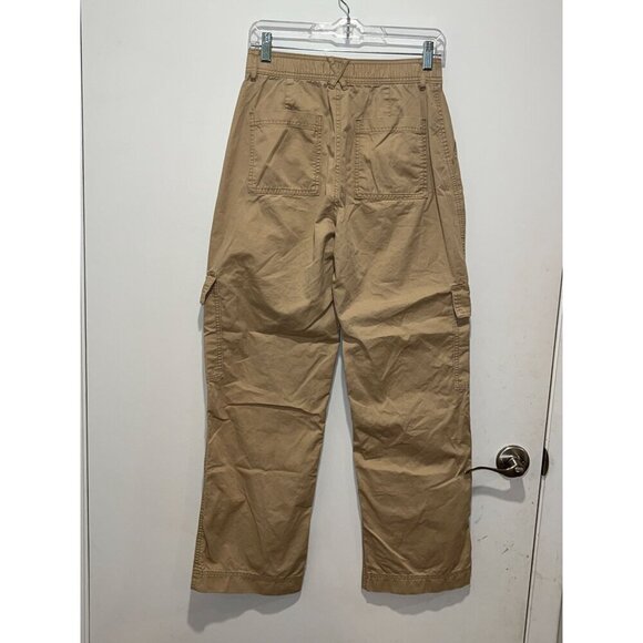 Abercrombie & Fitch Khaki Relaxed   Cargo Pants Women's Size 29/8 - Picture 3 of 9